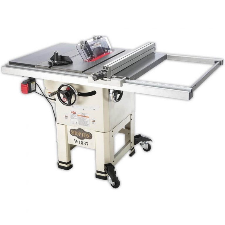 Shop Fox W1837 Open Stand Hybrid Table Saw 1